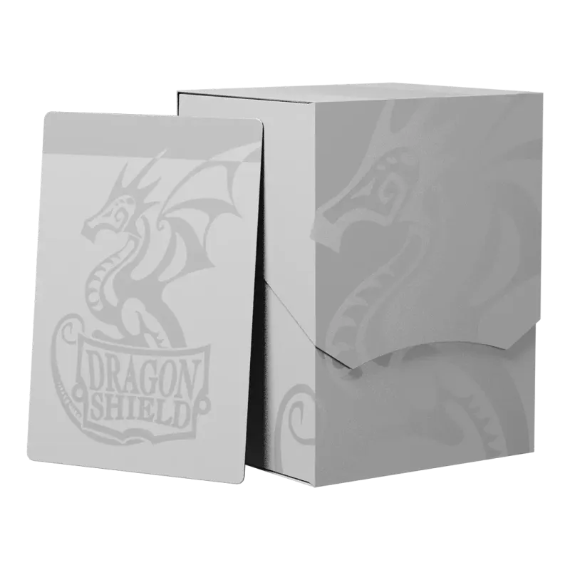 Dragon Shield: Deck Shell - Ashen White
