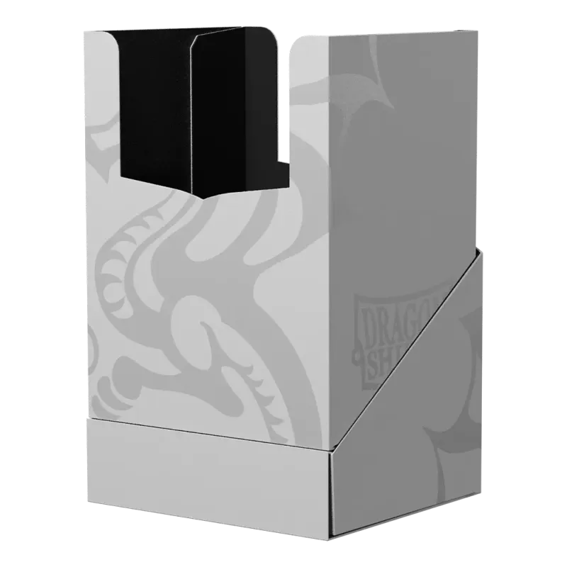 Dragon Shield: Deck Shell - Ashen White