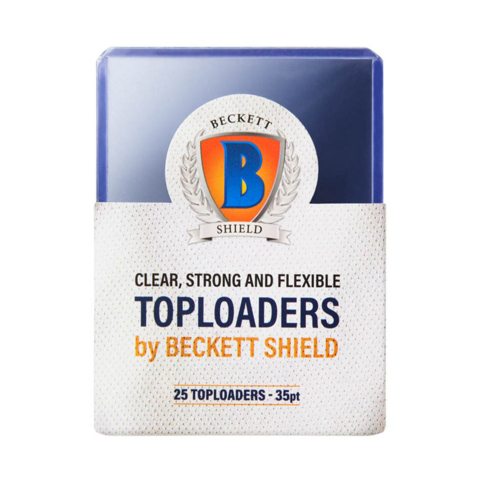 Beckett Shield - 25 Toploaders 35pt