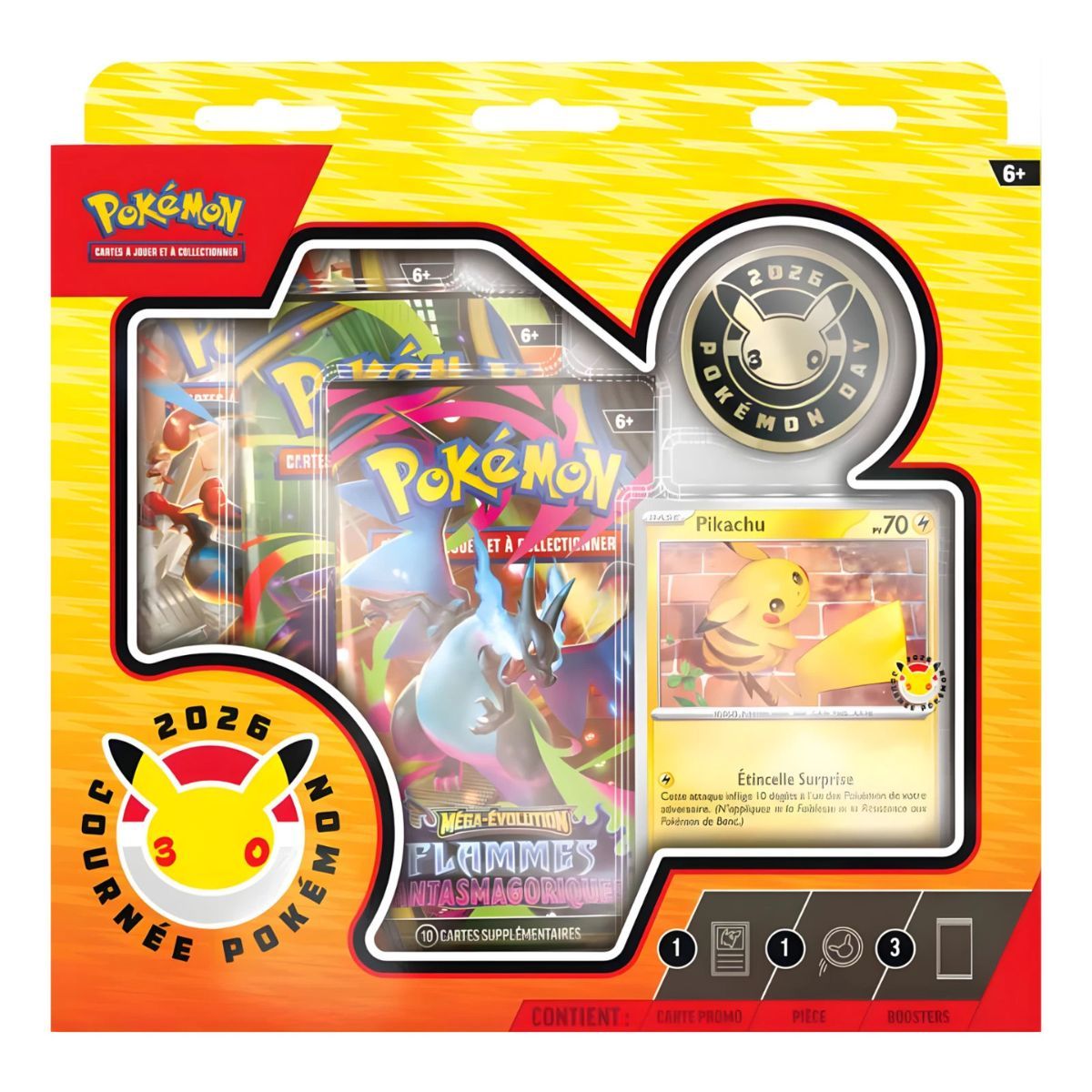 Coffret Pokémon Day 2026 – Édition Spéciale 30 Ans - ME01 & ME02