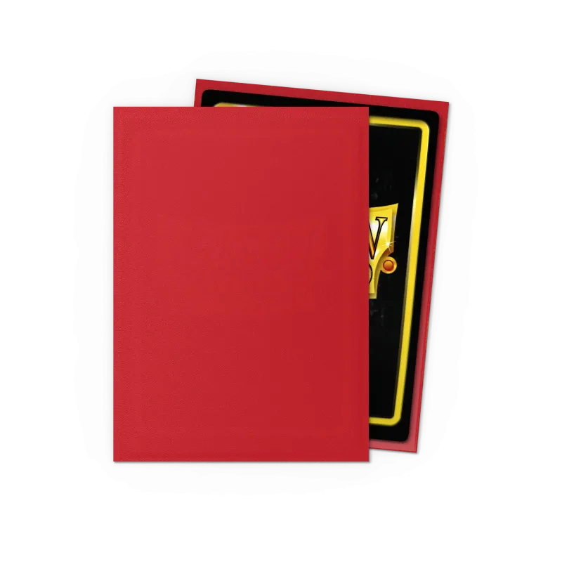 Dragon Shield : Crimson - Matte Sleeves - Standard Size