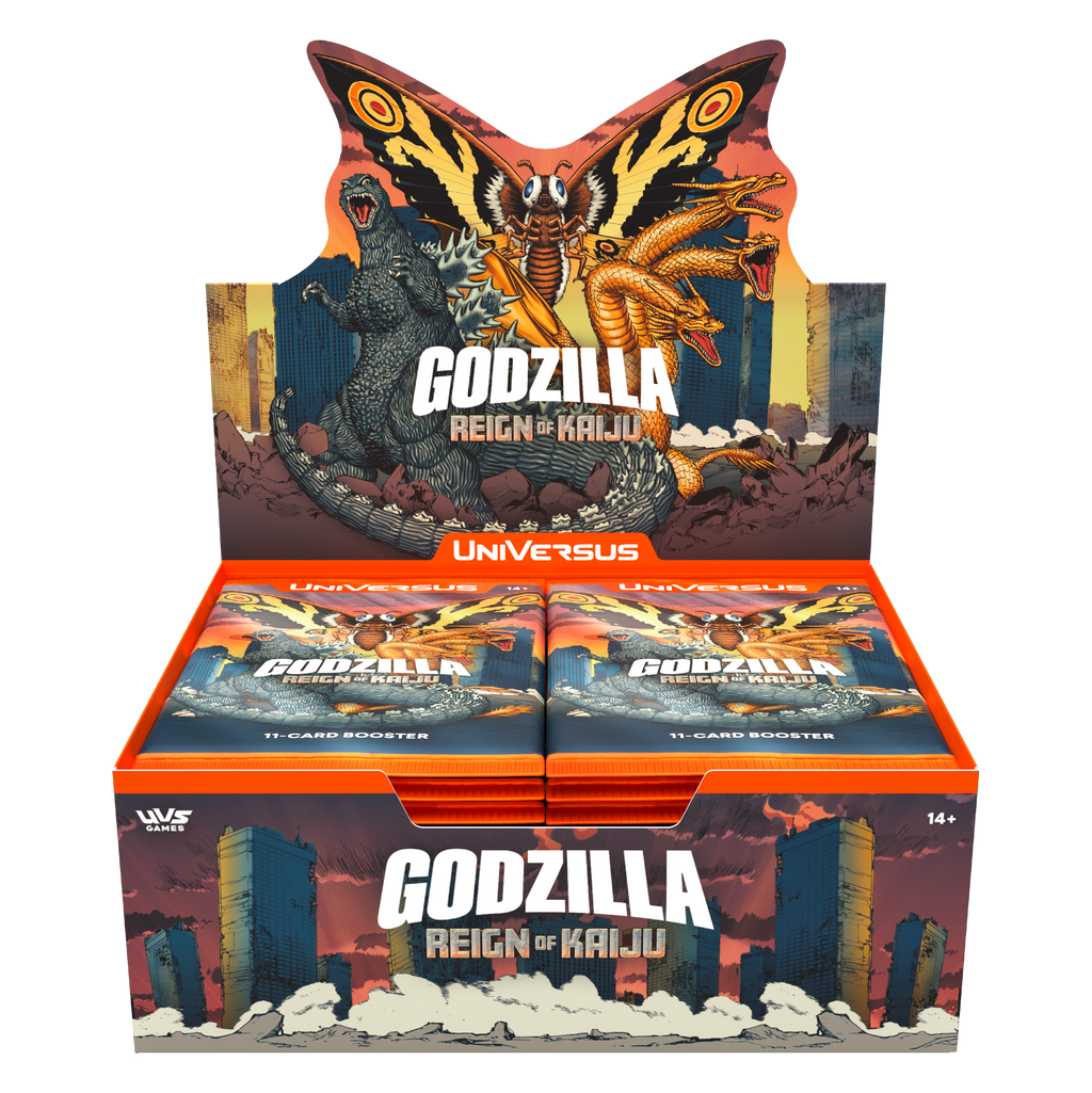 Universus - Godzilla: Reign of Kaiju Booster Display (24 Boosters) - EN