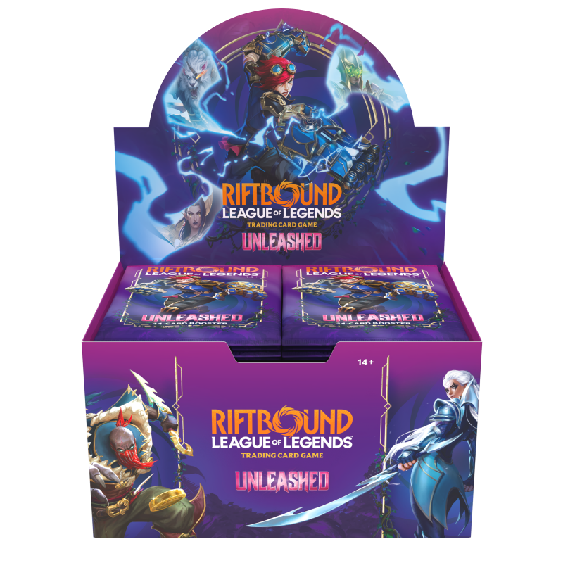 Riftbound: League of Legends TCG - Déchainement Booster Display (24 Boosters) - FR