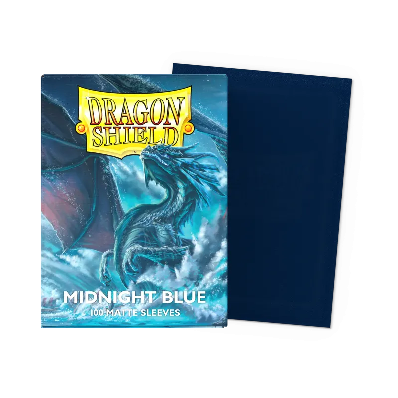 Dragon Shield : Midnight Blue - Matte Sleeves - Standard Size