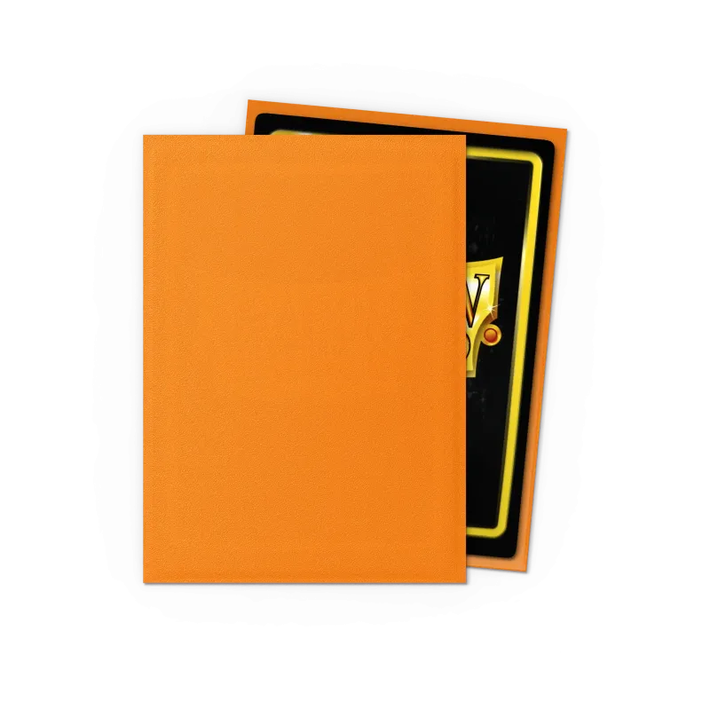 Dragon Shield : Orange - Matte Sleeves - Standard Size