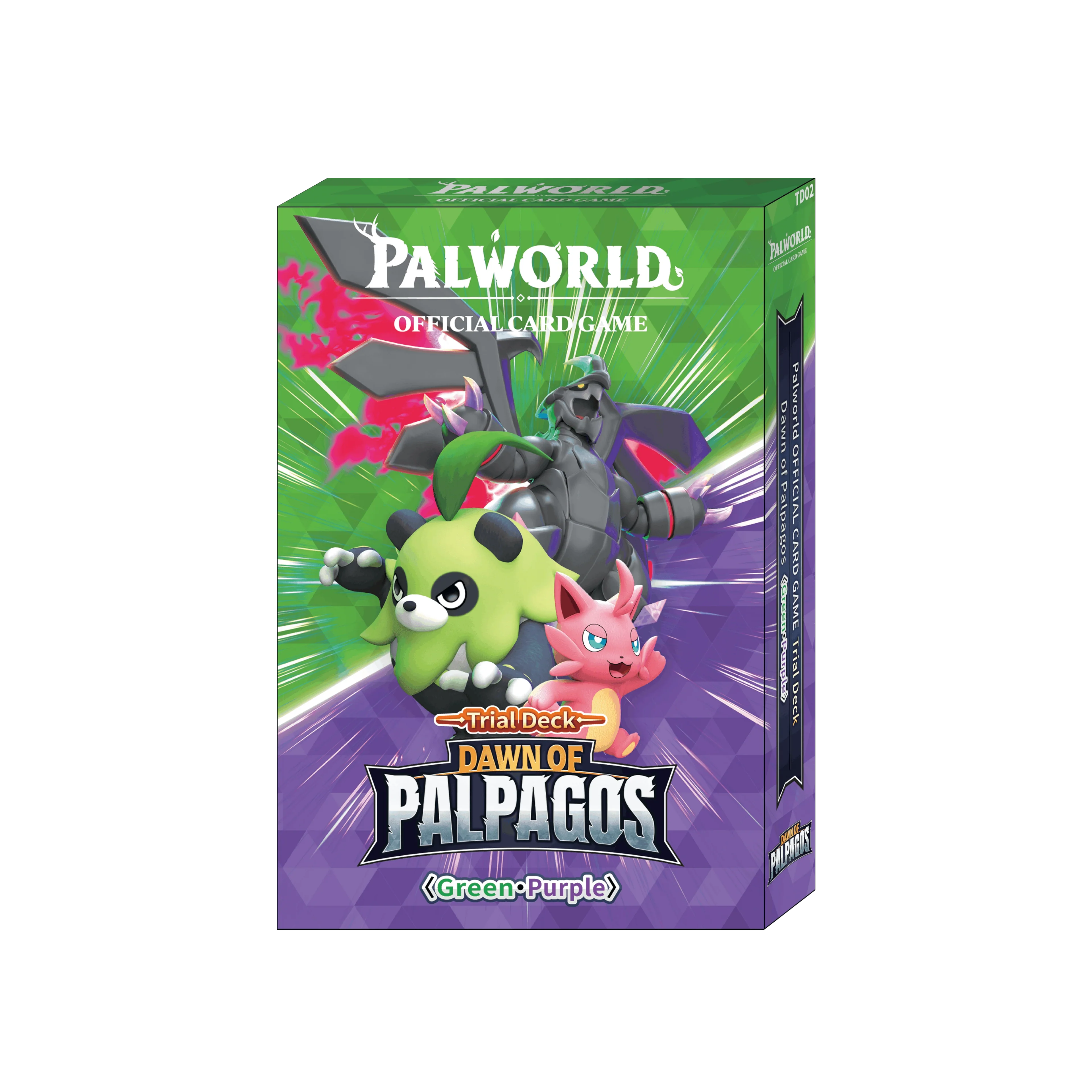 Palworld Official Card Game – Dawn of Palpagos (BP01) Deck Green / Purple - ENG