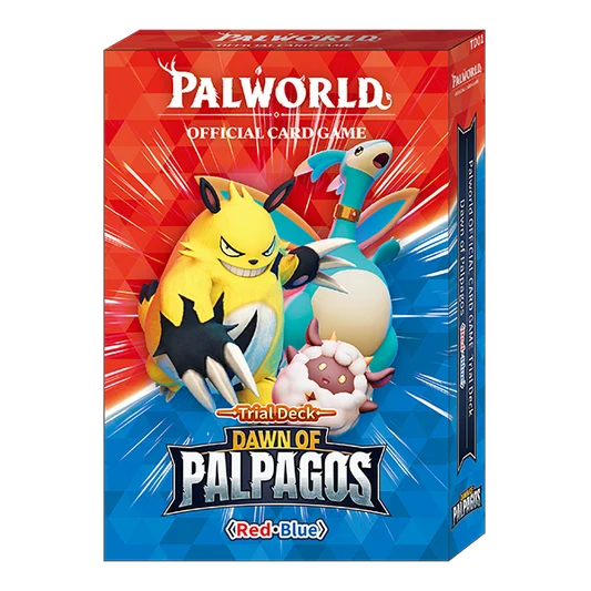 Palworld Official Card Game – Dawn of Palpagos (BP01) Deck Red / Blue - ENG