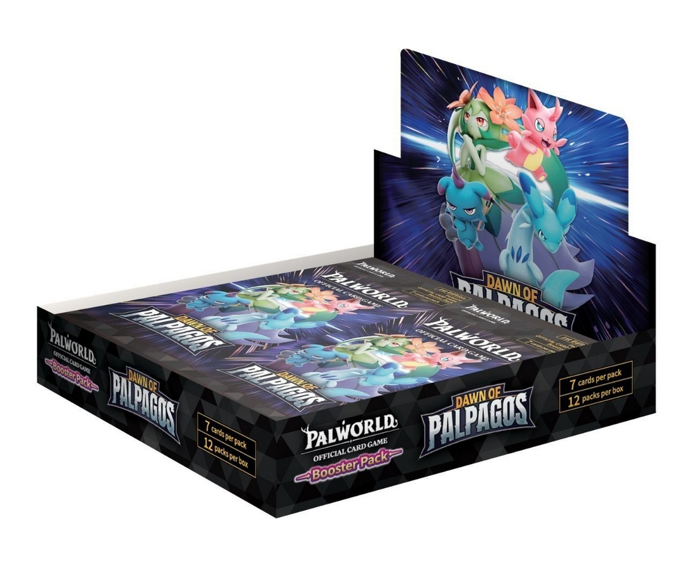 Palworld Official Card Game – Dawn of Palpagos (BP01) - Display (12 Boosters) - ENG
