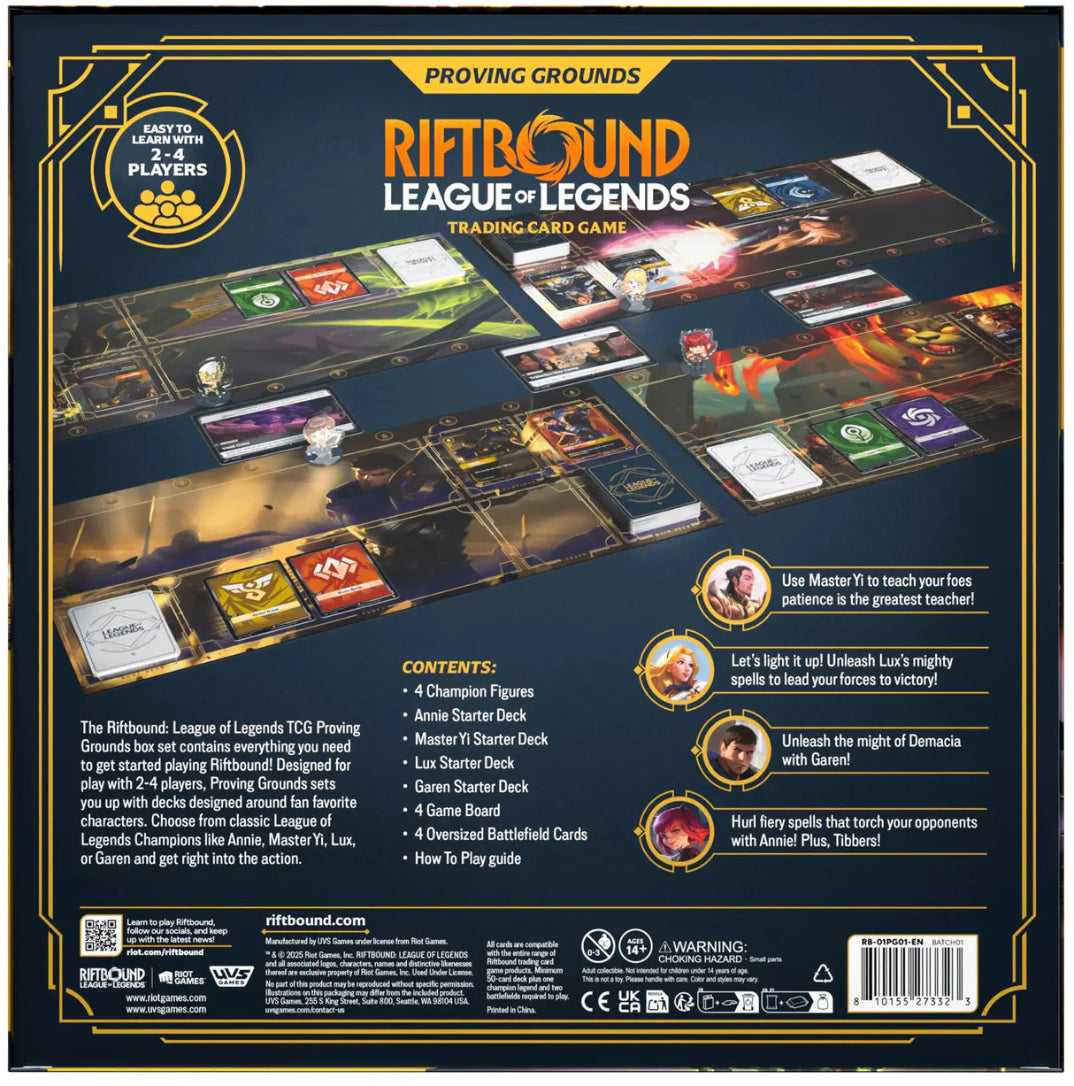 Riftbound: League of Legends TCG - Origins Proving Grounds - EN