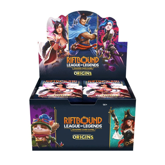 Riftbound: League of Legends TCG - Origins Booster Display (24 Boosters) - EN