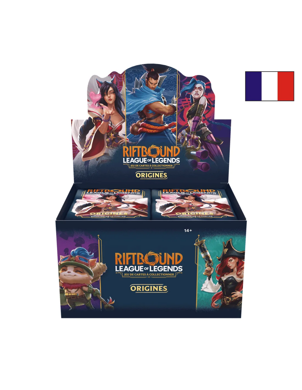 Riftbound: League of Legends TCG - Origines Booster Display (24 Boosters) - FR