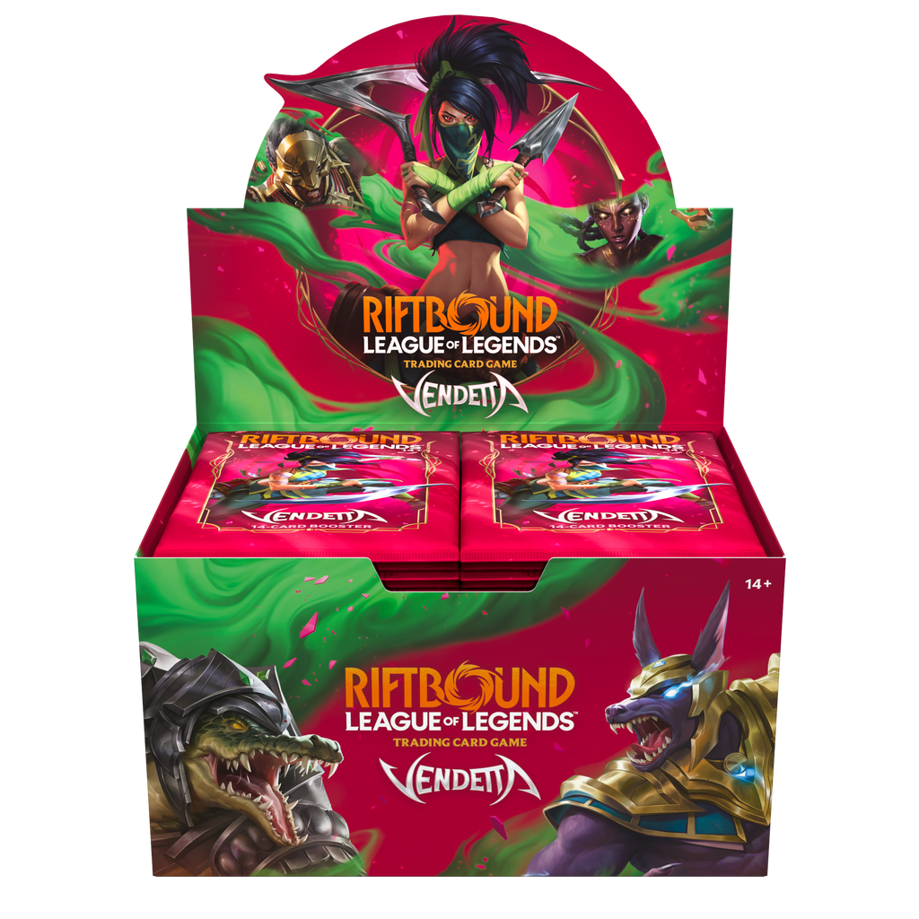 Riftbound: League of Legends TCG - Vendetta Booster Display (24 Boosters) - ENG