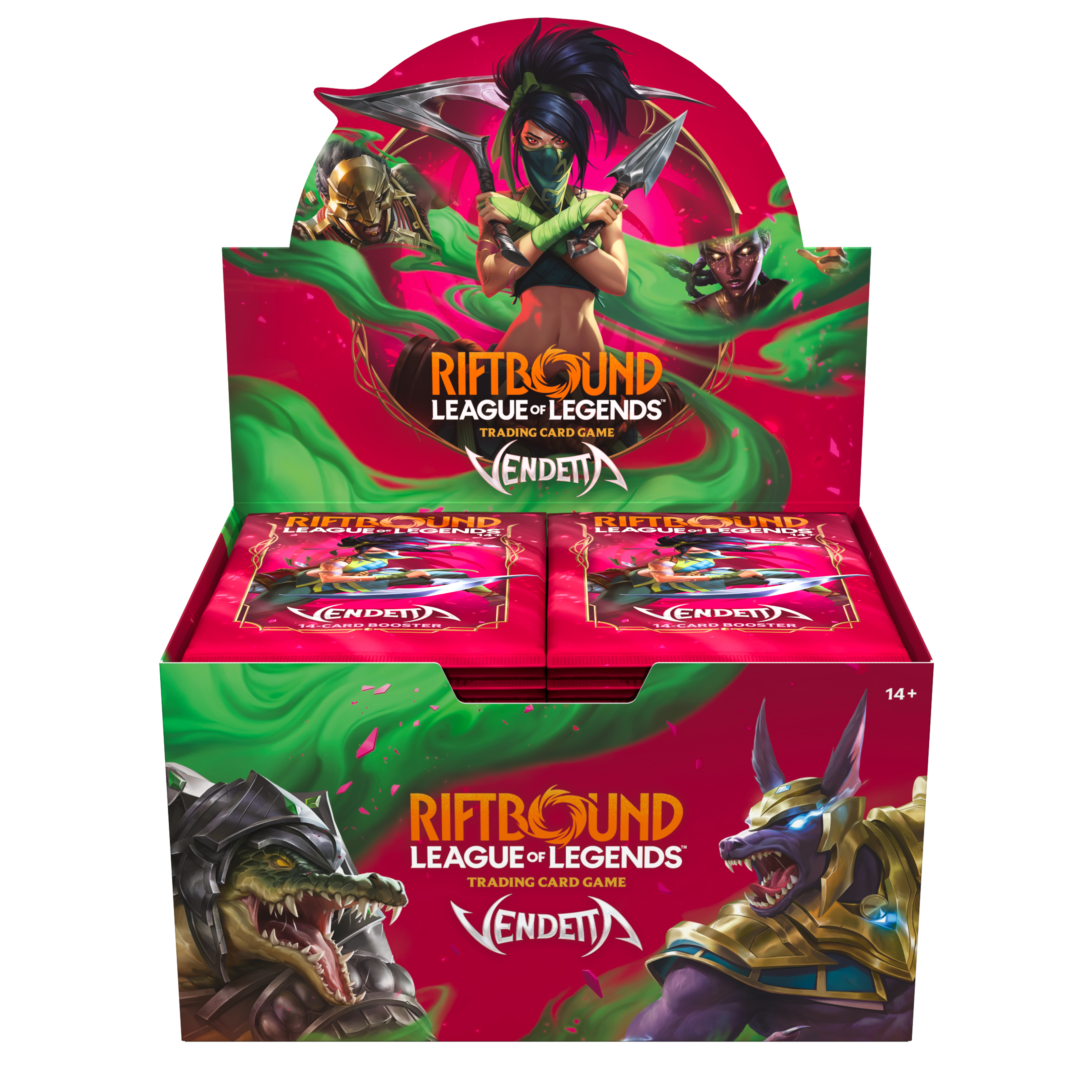 Riftbound: League of Legends TCG - Vendetta Booster Display (24 Boosters) - ENG