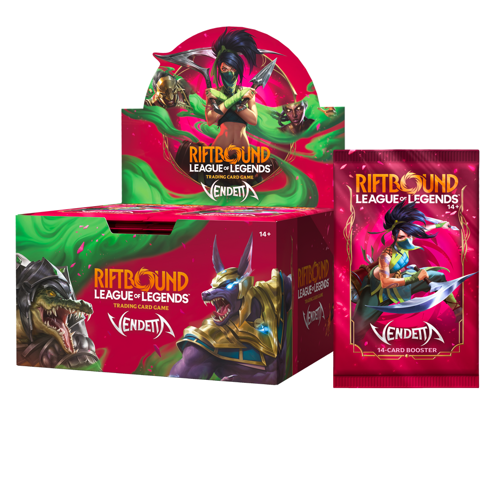 Riftbound: League of Legends TCG - Vendetta Booster Display (24 Boosters) - ENG